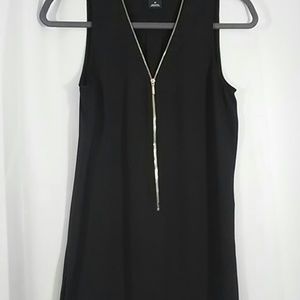 Trouve sheer zip up top